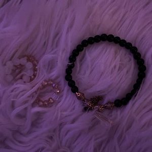 Black Bracelet with 3 wrings
